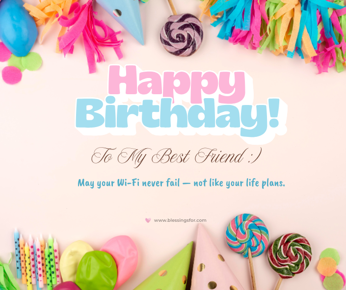 Birthday Blessings for Best Friend