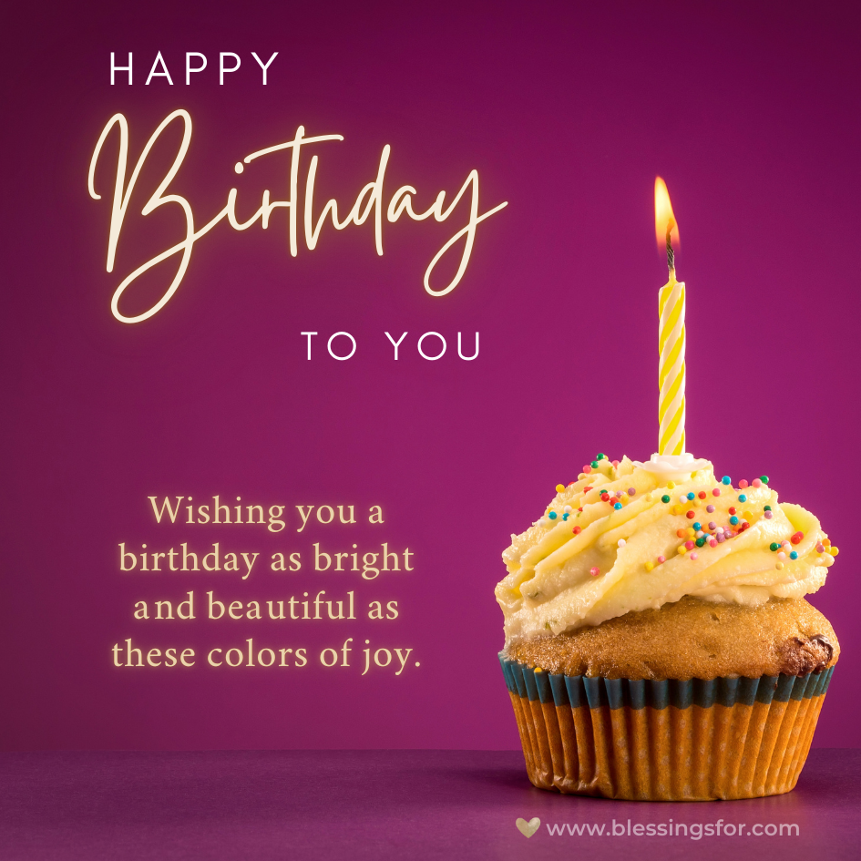 Happy Birthday Blessings 