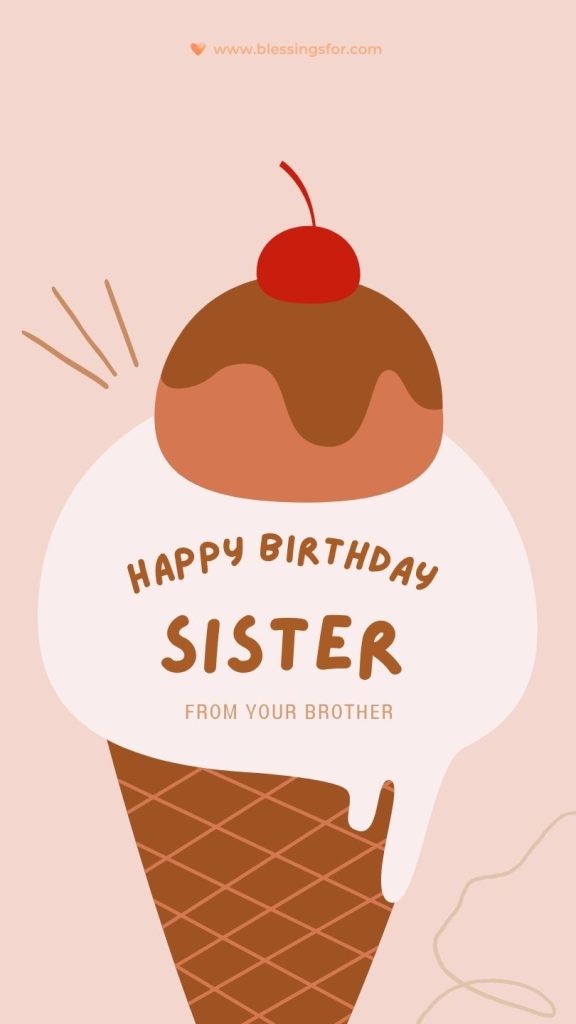Happy Birthday Blessings for Sister