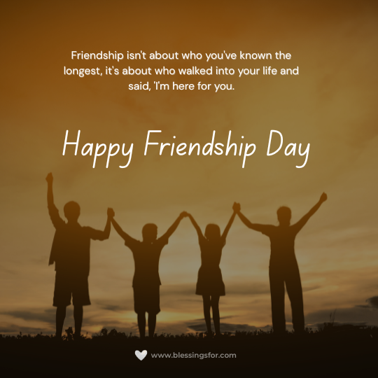 Beautiful Happy Friendship Day Blessings to Share with True Friends
