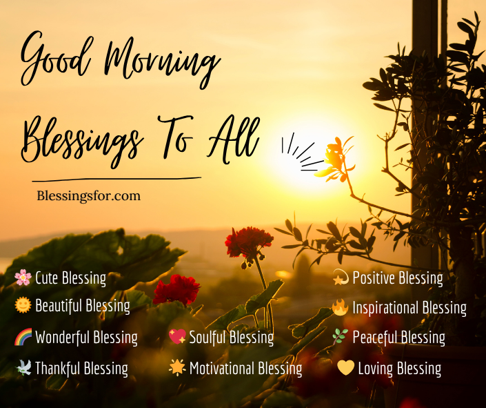 Good Morning Blessings Images