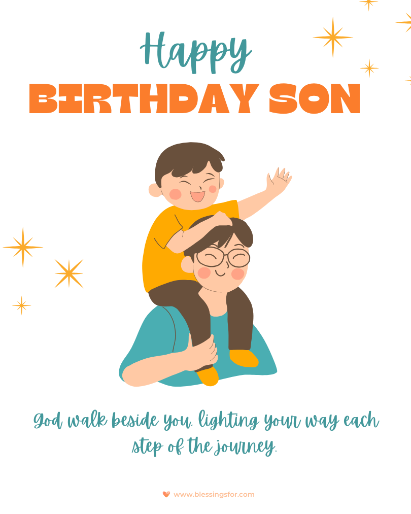 Happy Birthday Blessings for Son