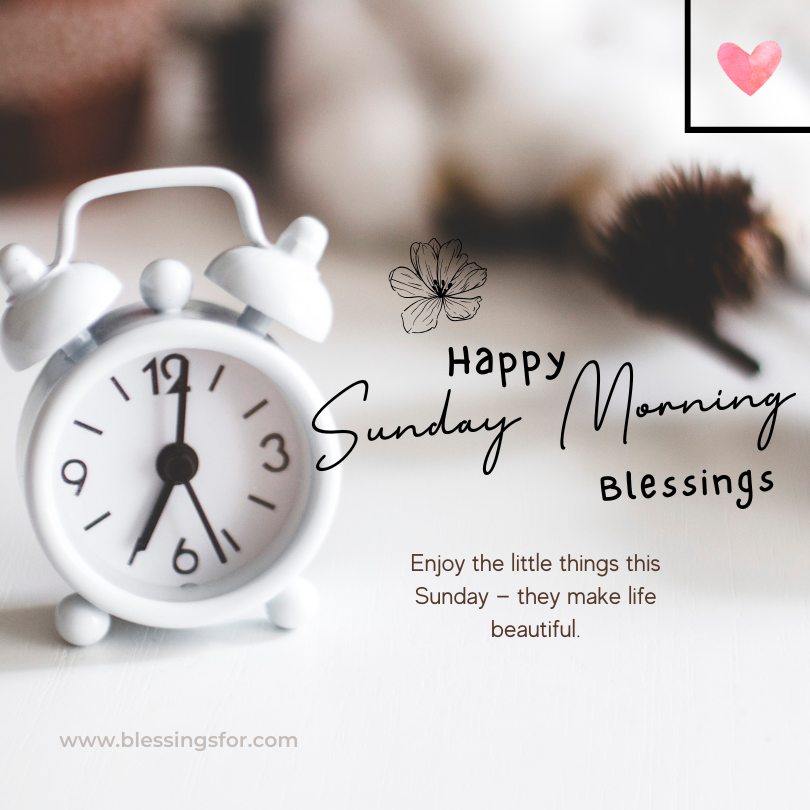 Sunday Good Morning Blessings Images