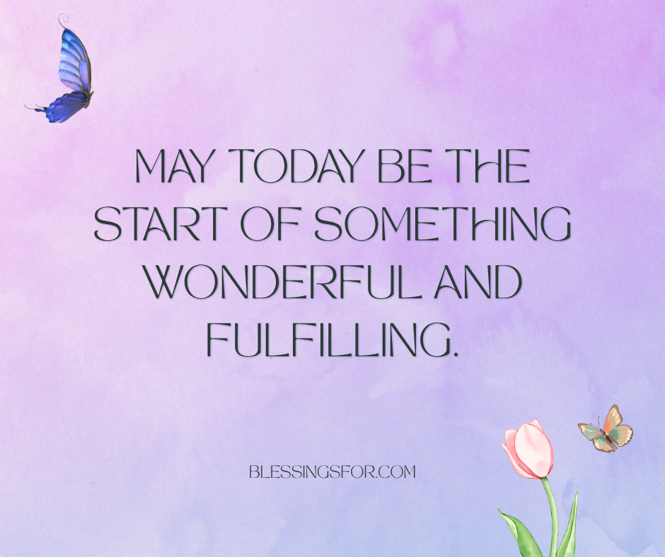 Daily Positive Blessings